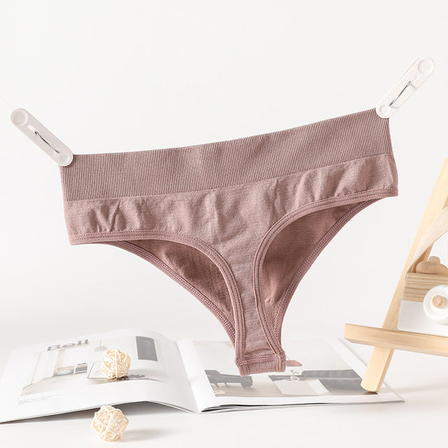 Elegant Lace Thong Lingerie Panties