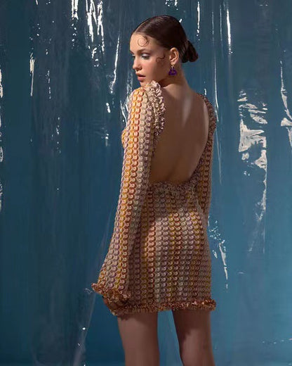 Elegance Enchant Lace Mini Dress