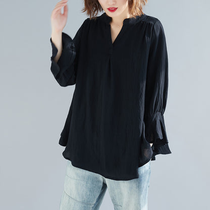 Curvy Comfort Belly-Long Shirt