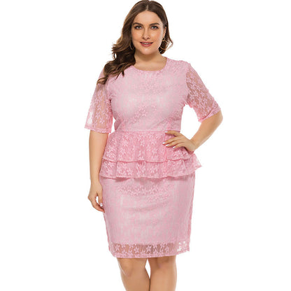 Ethereal Elegance Plus Dress