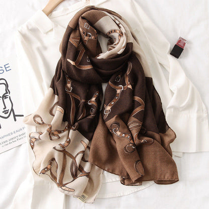 Sun Glow Holiday Shawl