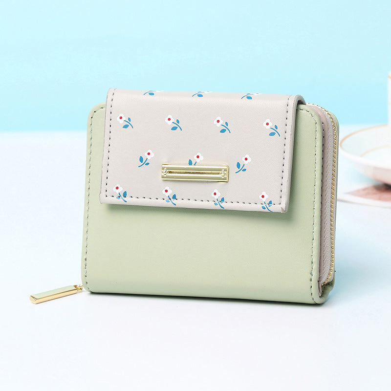 Print Pop Zipper Wallet