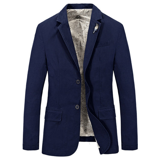 Classic Cotton Casual Blazer