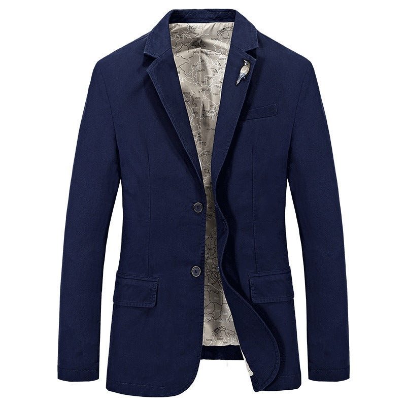 Classic Cotton Casual Blazer