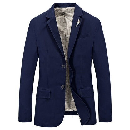 Classic Cotton Casual Blazer