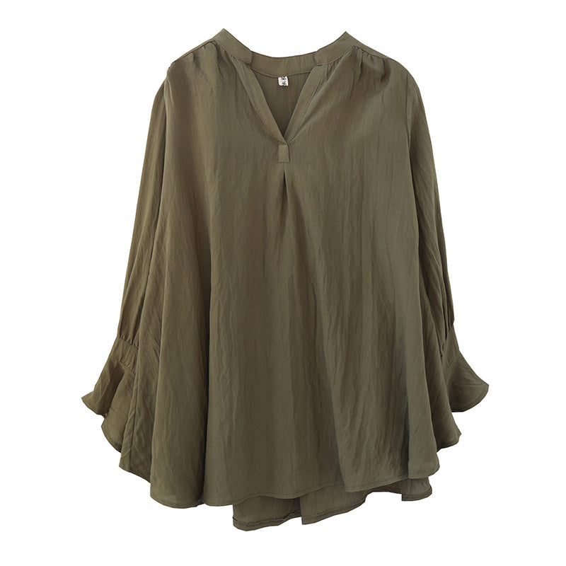 Curvy Comfort Belly-Long Shirt