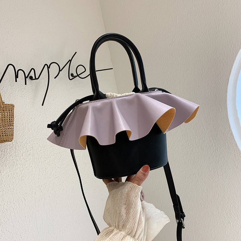Casual Chic Drawstring Shoulder Bag