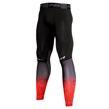 Men’s Running Compression Tights – Long Sports Leggings for Training