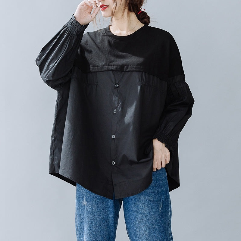 Elegant Curve Plus-Size Belly Cover Top