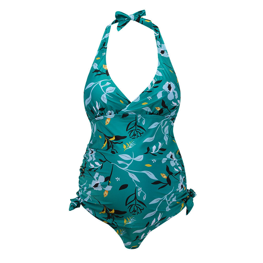 Mommy Glow: Plus Size Pregnancy Swimwear