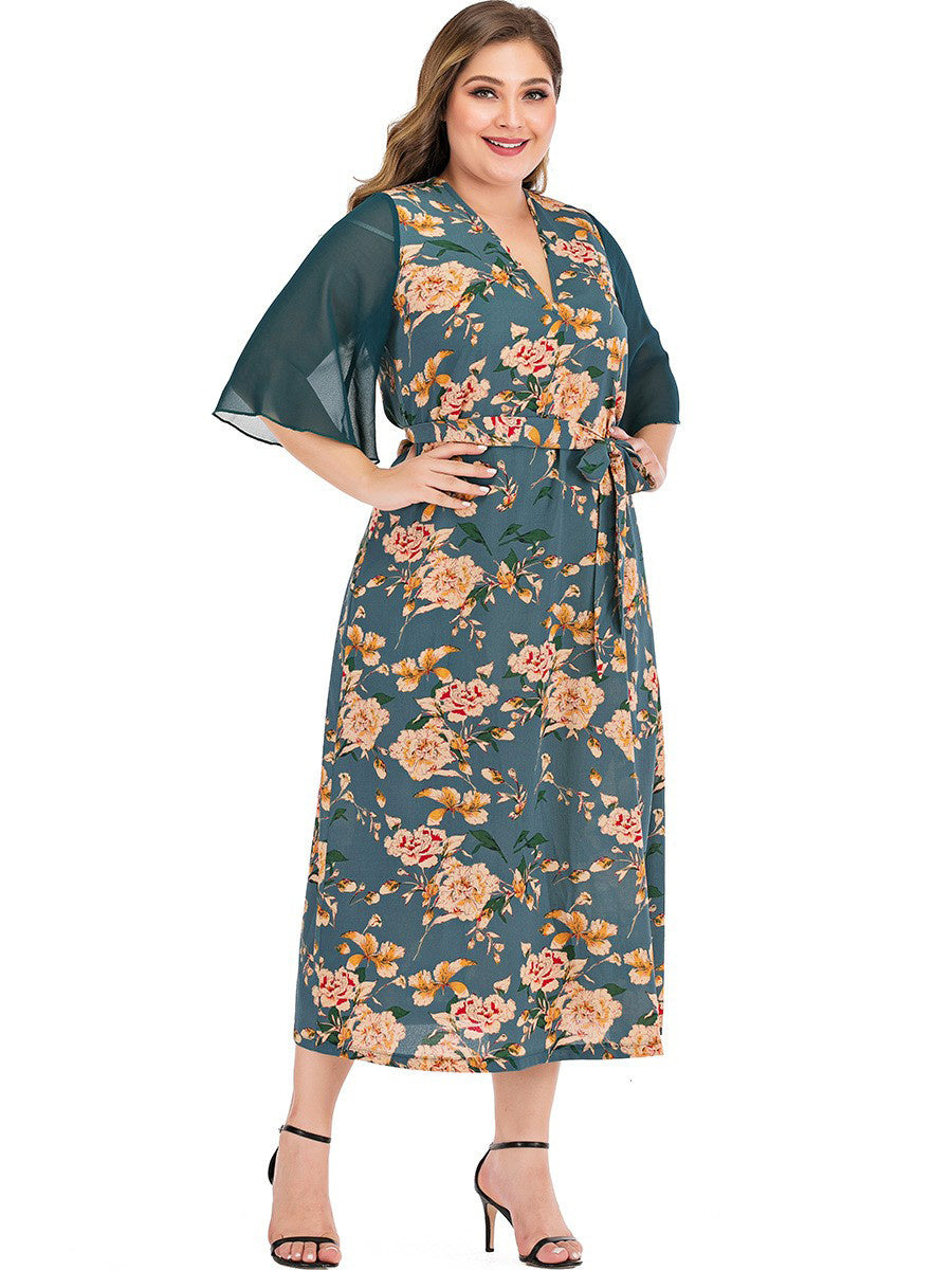 Tropical Breeze Plus Size Sundress