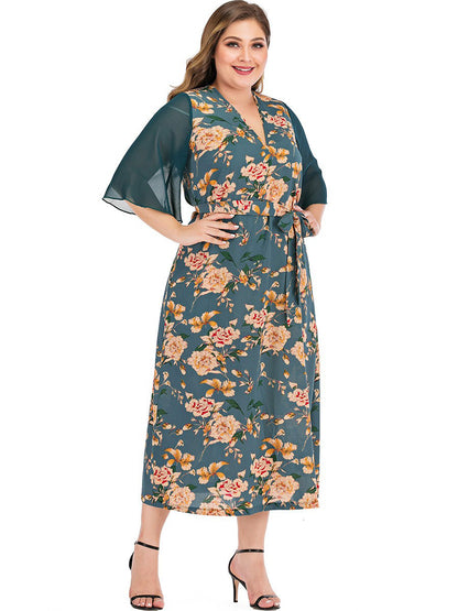 Tropical Breeze Plus Size Sundress