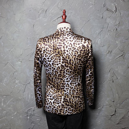 Wild Elegance Leopard Dress