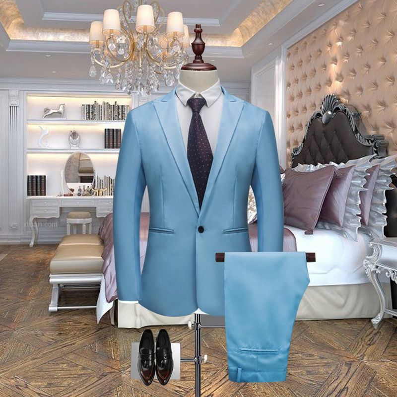 Modern Groomsman Slim Blazer