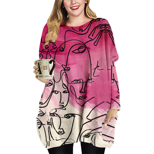 Artistry Flow Plus Size Dress