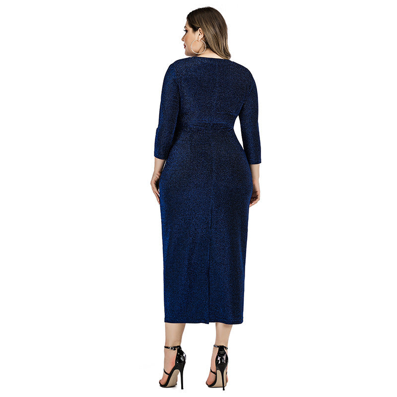 Glitter Glow Plus Dress