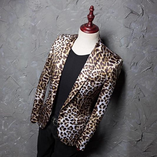 Wild Elegance Leopard Dress