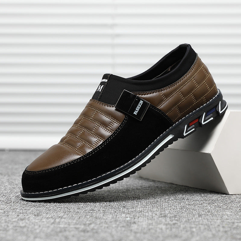 K-Style Elegant Leather Business Shoes for Men