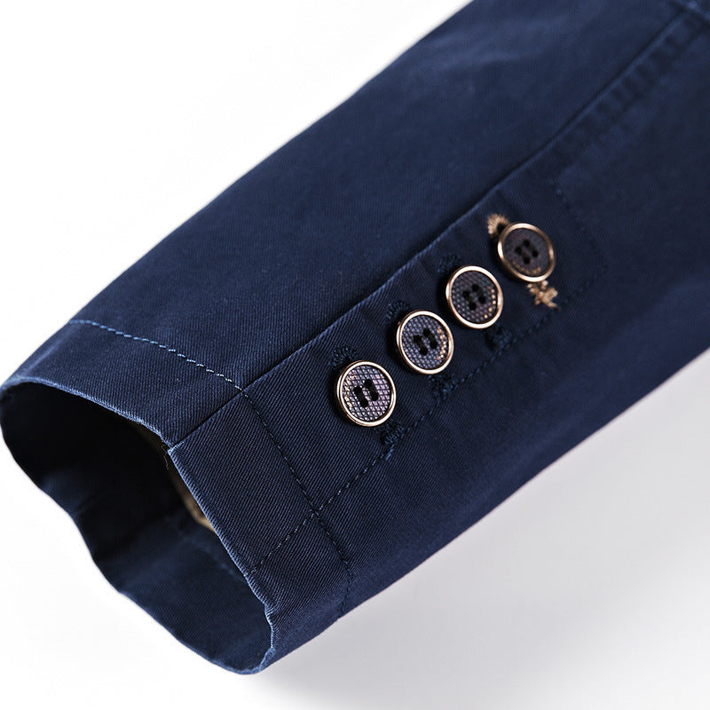 Classic Cotton Casual Blazer