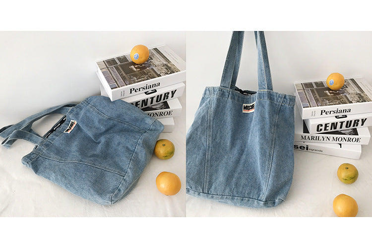 Denim Breeze Shoulder Bag