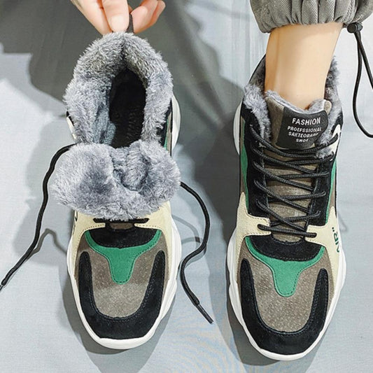 Flex Run High Top Sneakers
