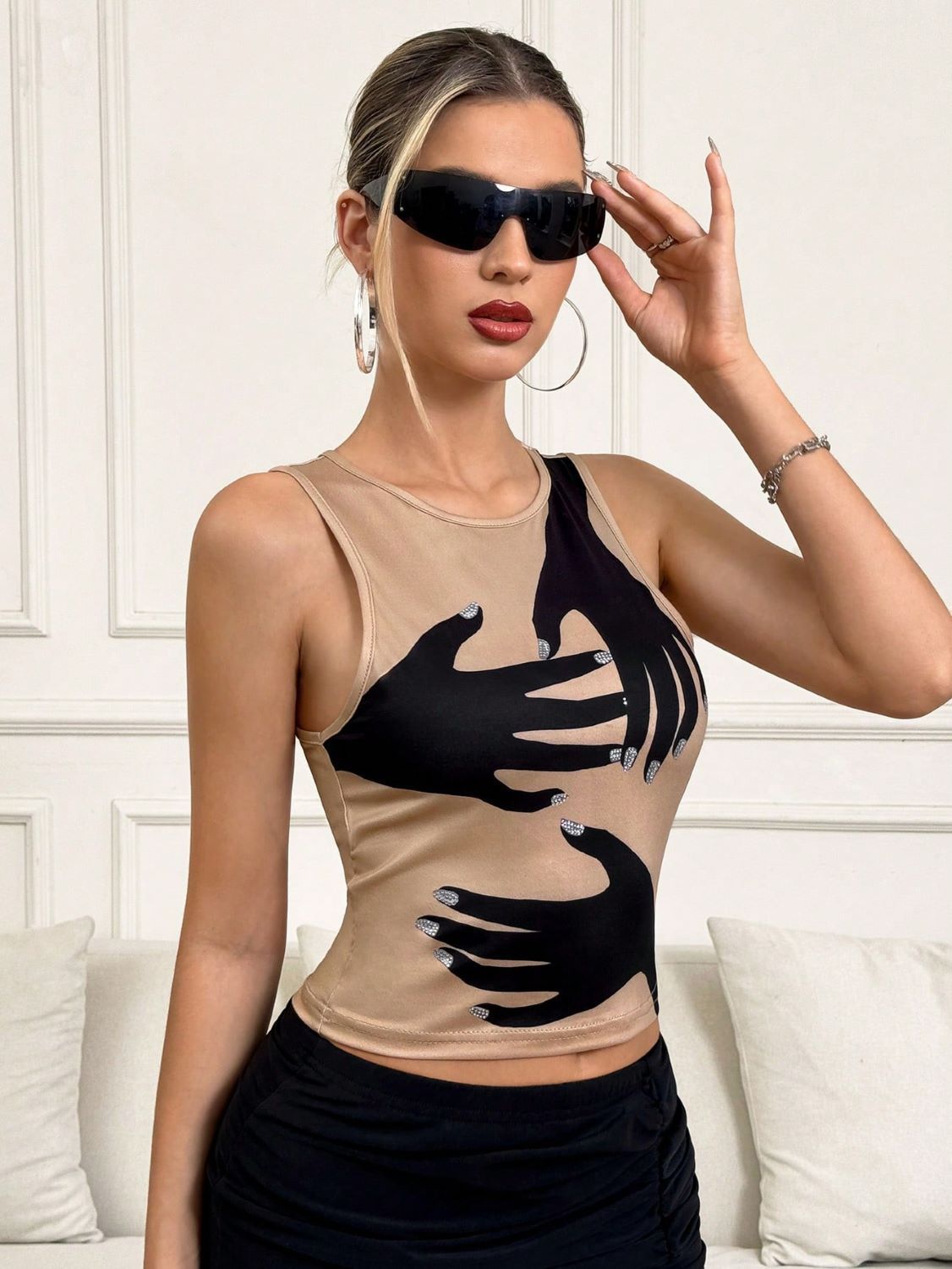 Urban Vibe Y2K Printed Tank