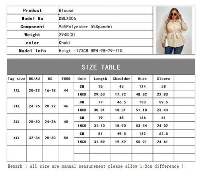 Graceful Flow Top – Plus Size Comfort Fit