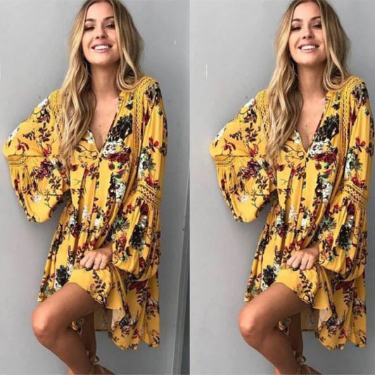 Floral Whisper Relaxed Dress