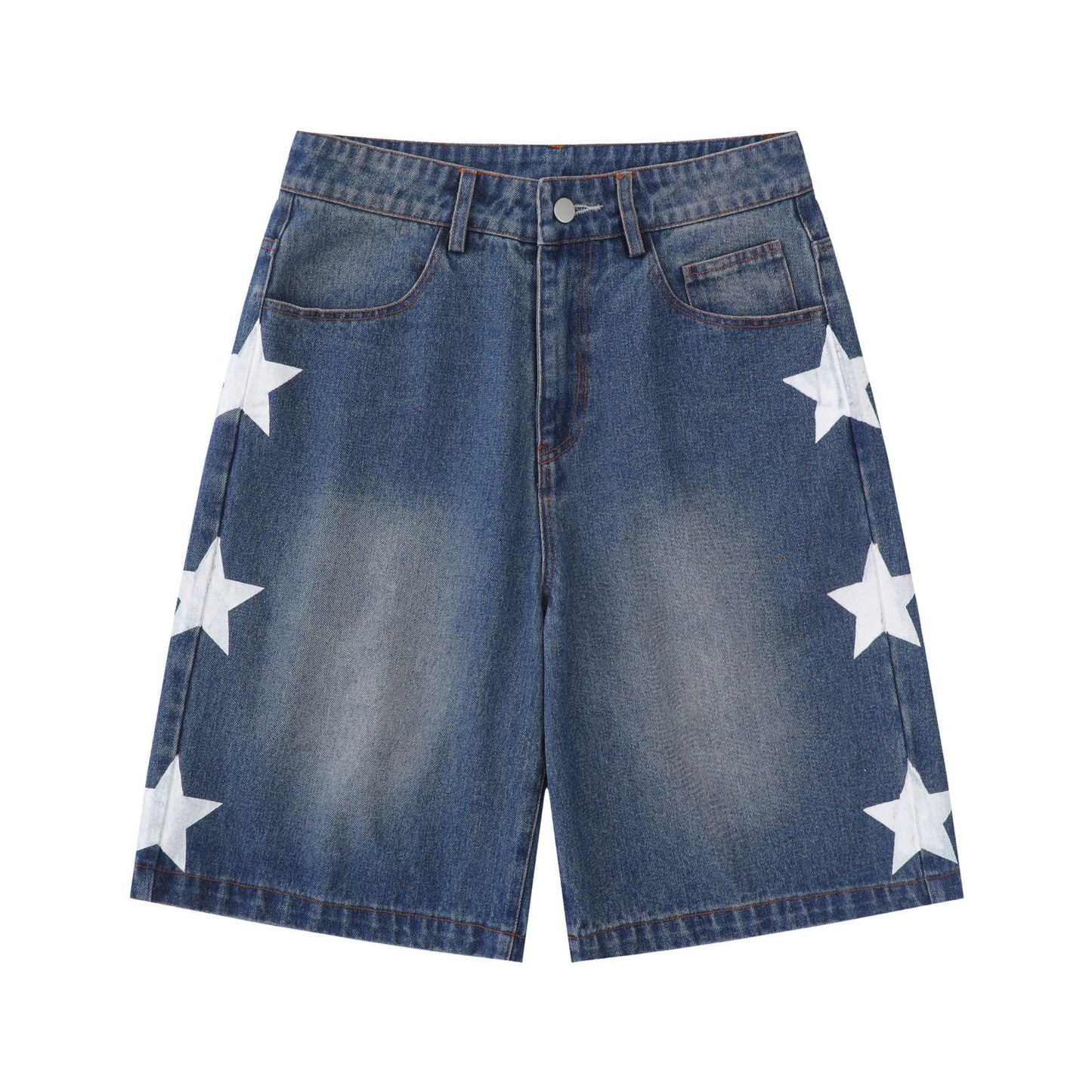 Star Vibe Retro Denim Pants