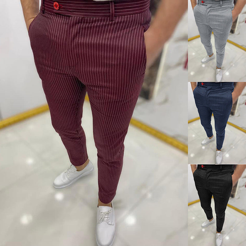 Sleek Line Casual Trousers