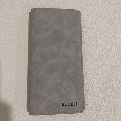 Slim Fit Men's Long Card Holder Wallet