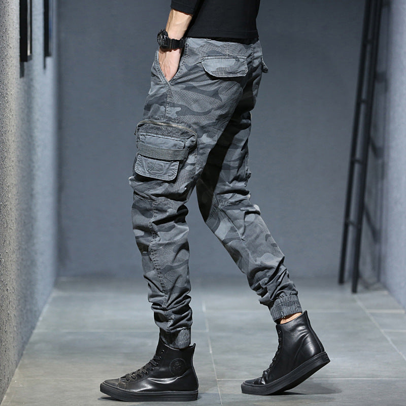 Men’s Lightweight Ankle-Tied Harem Pants