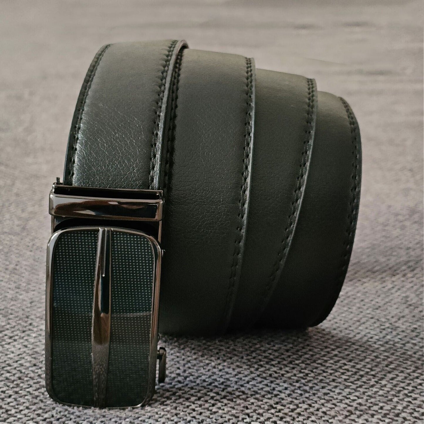 Classic Slide Buckle Ratchet Belt for Men