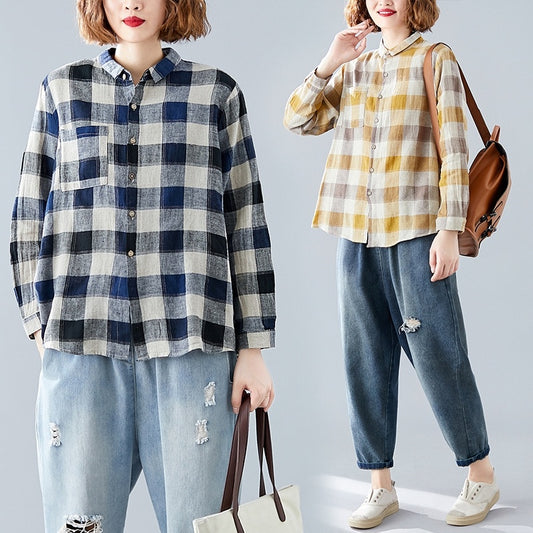 Urban Plaid Plus Fit Shirt