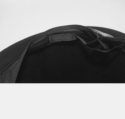 Classic Woolen Hat with Curly Brim