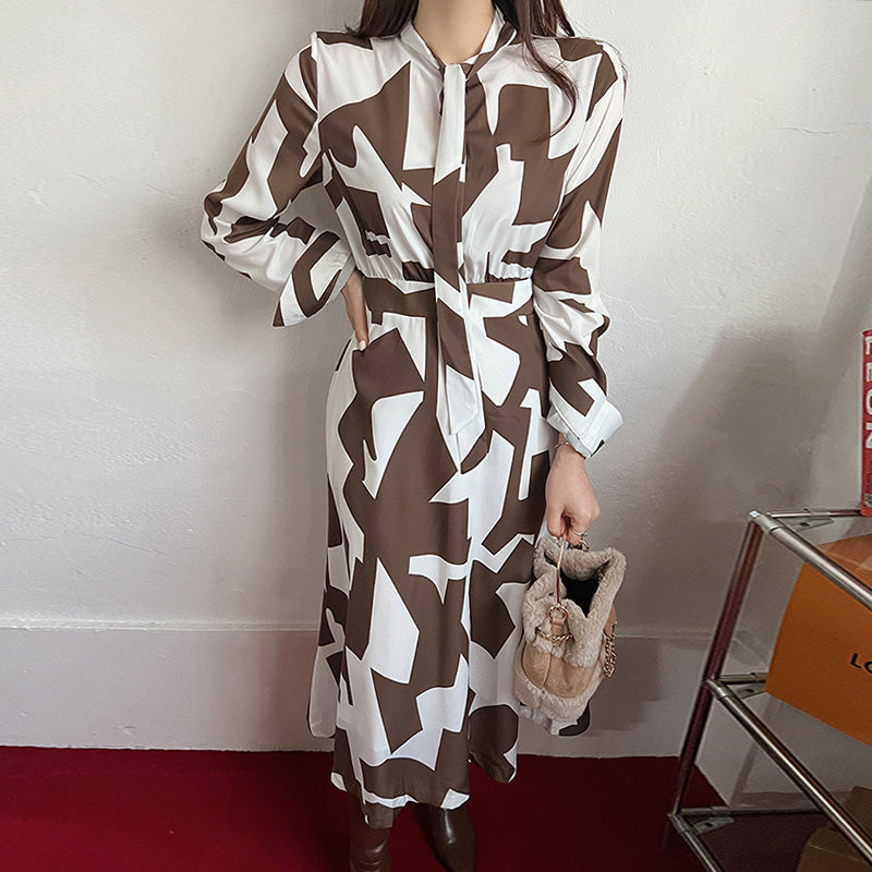 Urban Blossom Print Dress