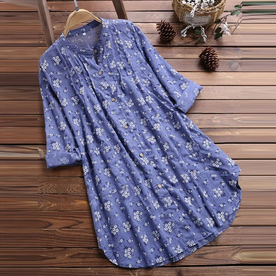 Flowy Elegance Plus Size Tunic