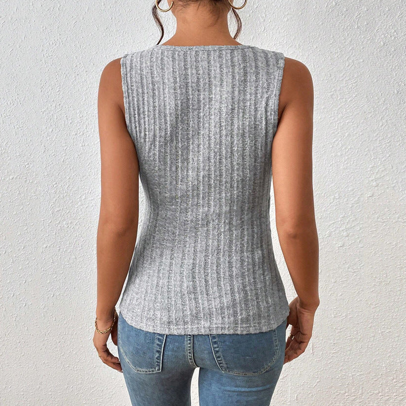 Versatile Comfort V-Neck Top