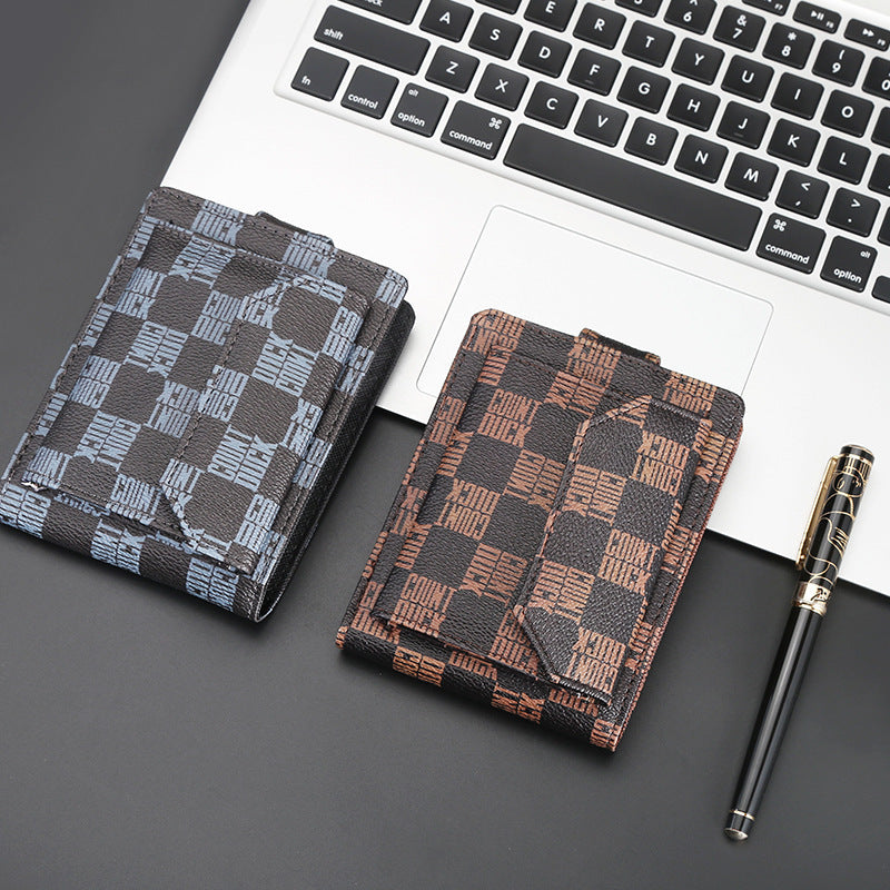 Slim & Functional Men's Fashion Wallet – Versatile All-Purpose Style