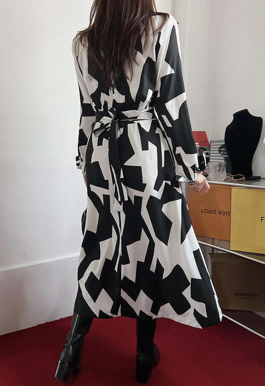 Urban Blossom Print Dress