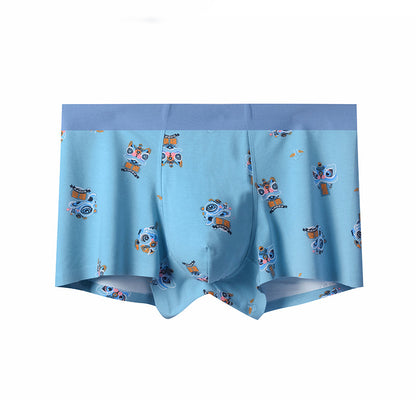 Animated Print Breathable Boxers