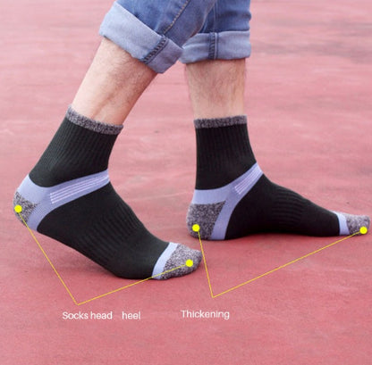 Activewear Men’s Cotton Socks – Sweat-Wicking & Breathable