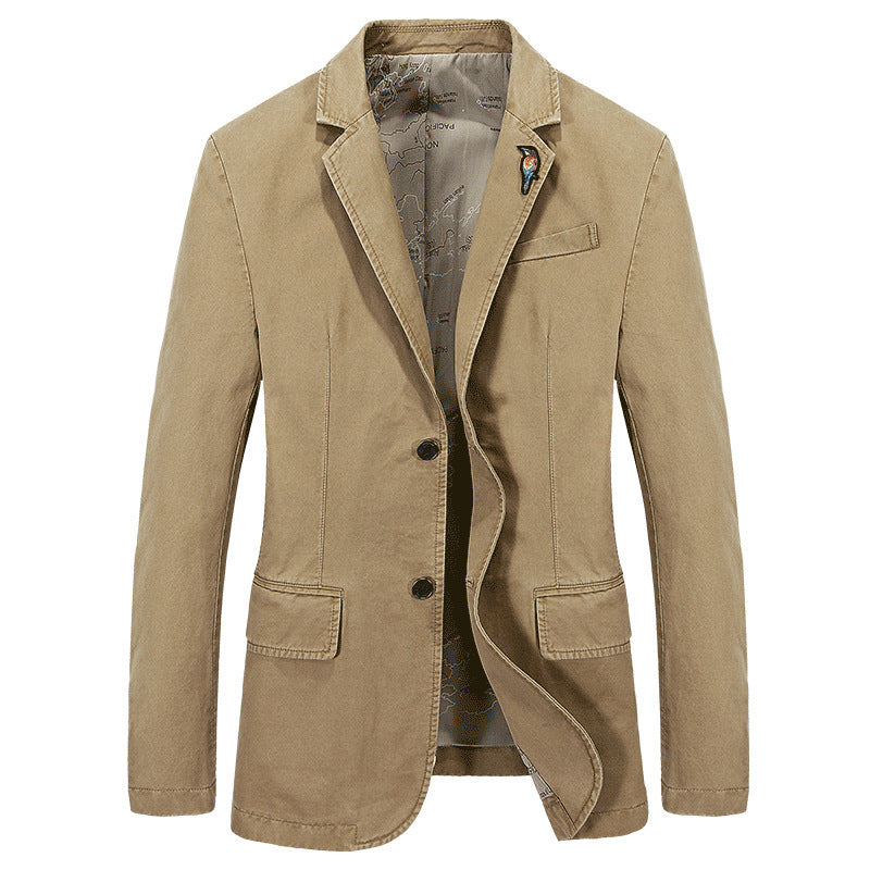 Classic Cotton Casual Blazer