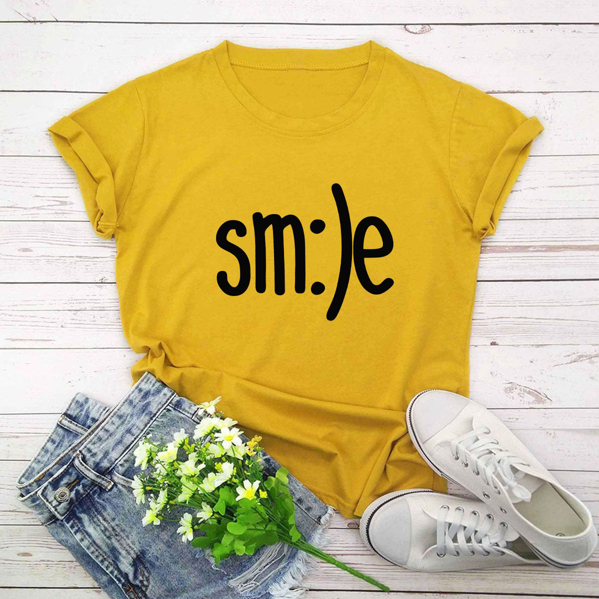 Joyful Mood Plus Size T-Shirt
