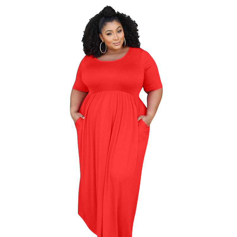 Flowing Grace Plus Dress