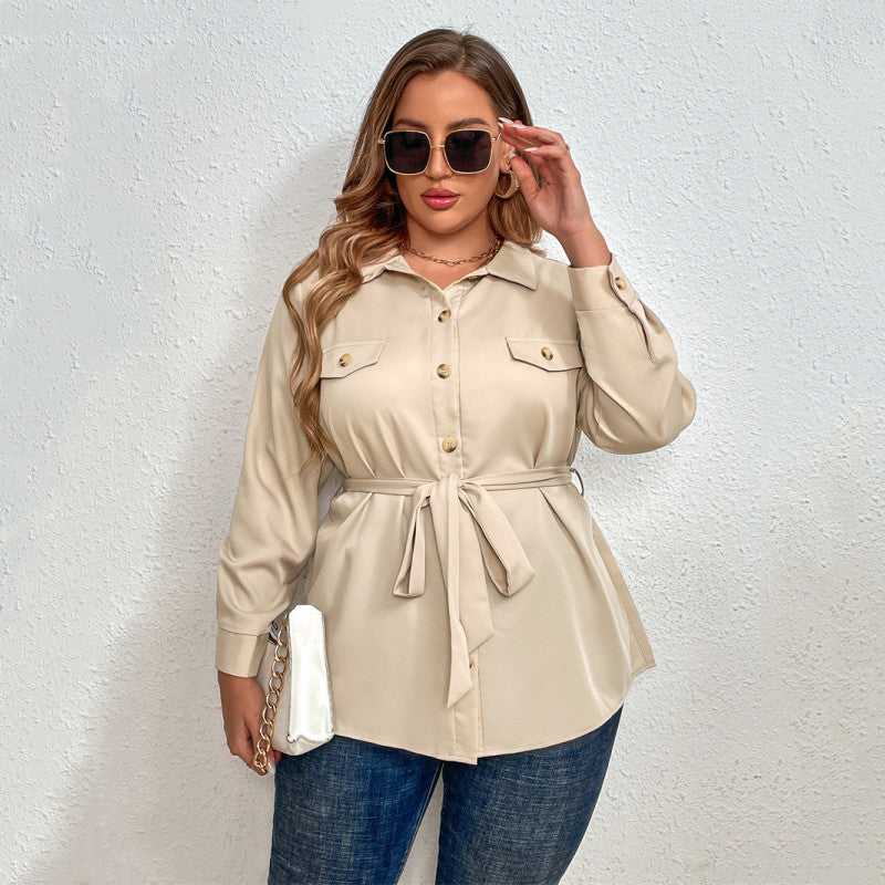 Graceful Flow Top – Plus Size Comfort Fit
