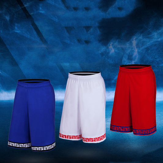 Fitness Shorts for Men – Lightweight Letter Print Gymwear