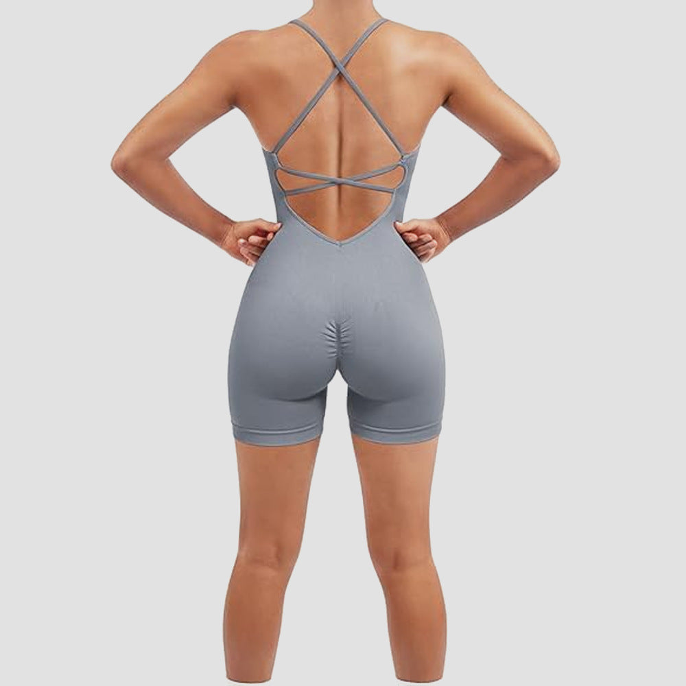 Peach Curve Performance One-Piece