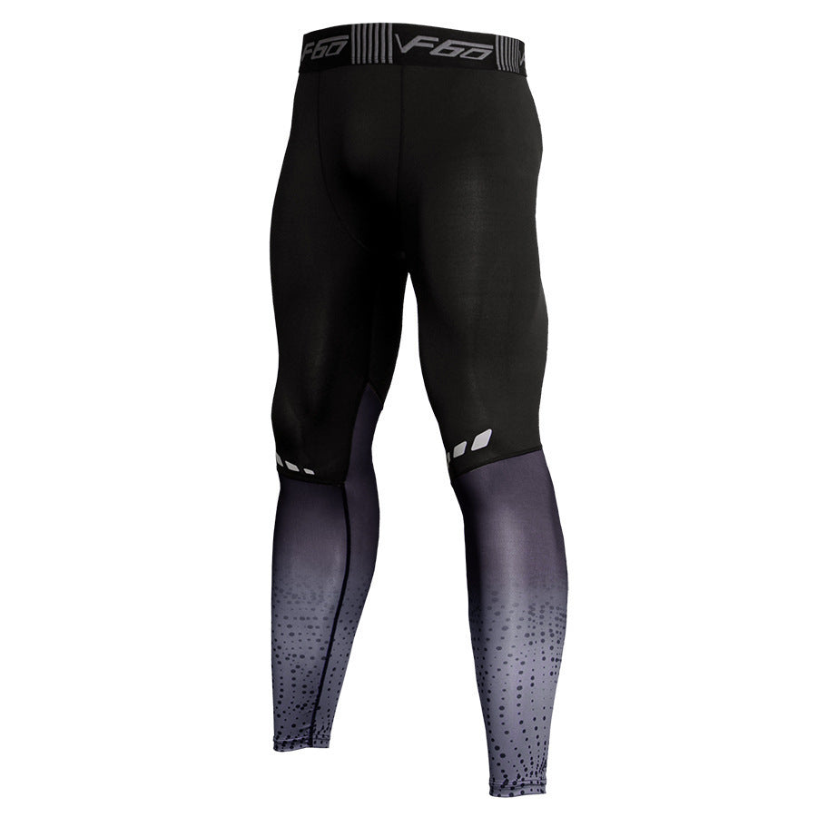 Men’s Running Compression Tights – Long Sports Leggings for Training