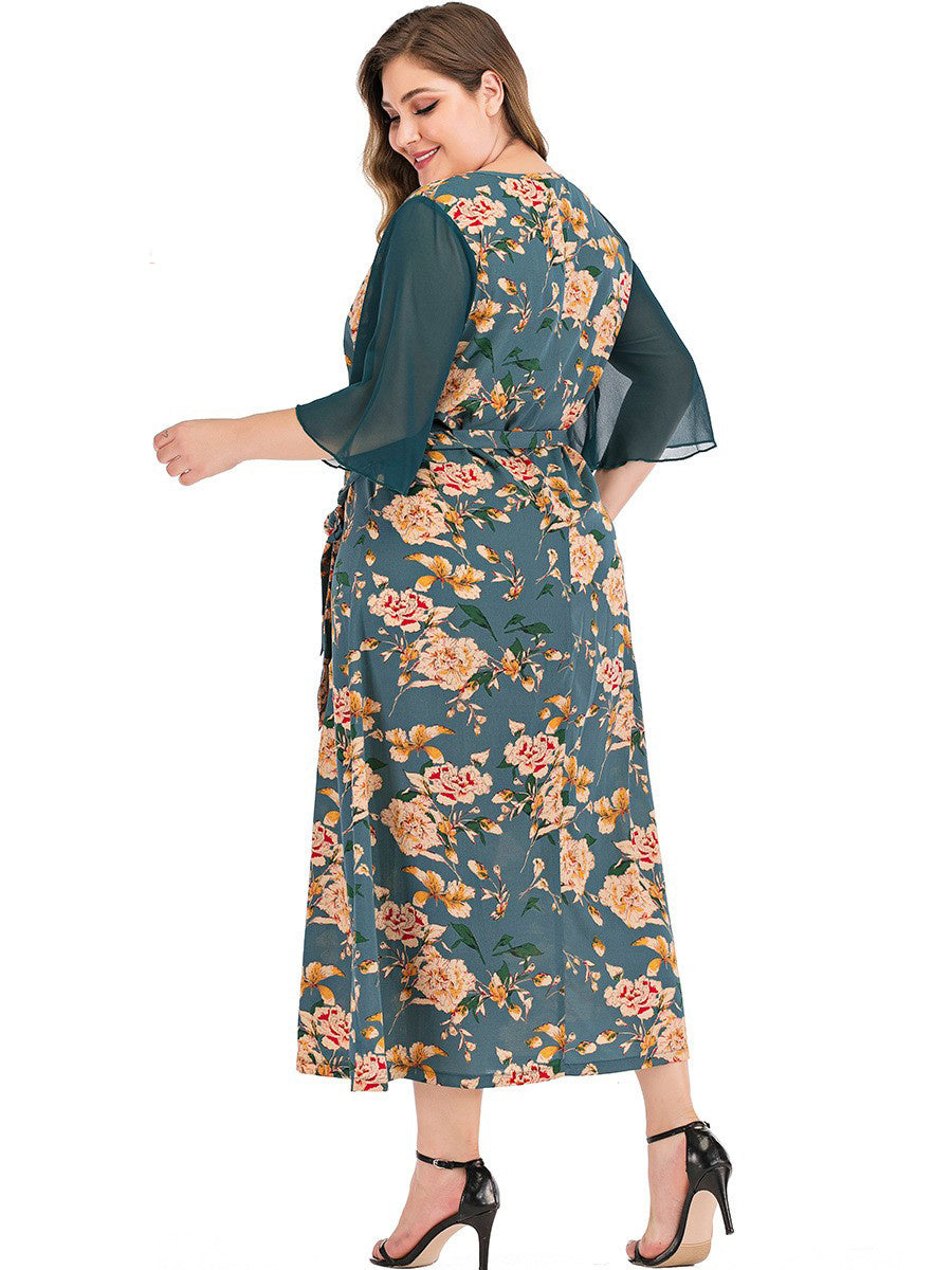 Tropical Breeze Plus Size Sundress